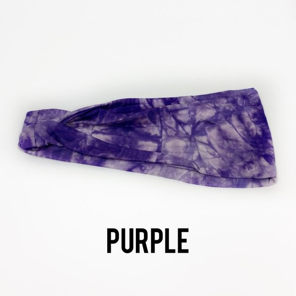 NEW Boho Yoga Running Workout Tie Dye Headband - Picture 8 of 13